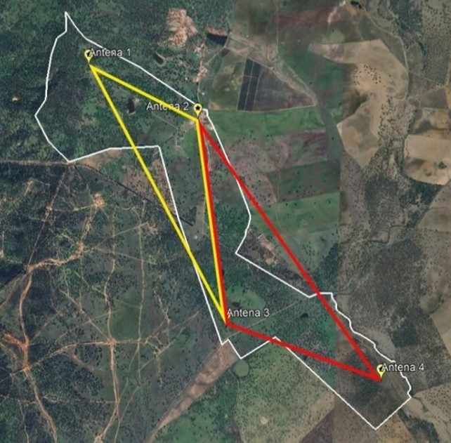 mapa parcelas lorawan