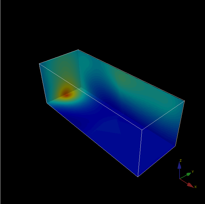 Modeling of the carbonization process using a thermographic representation