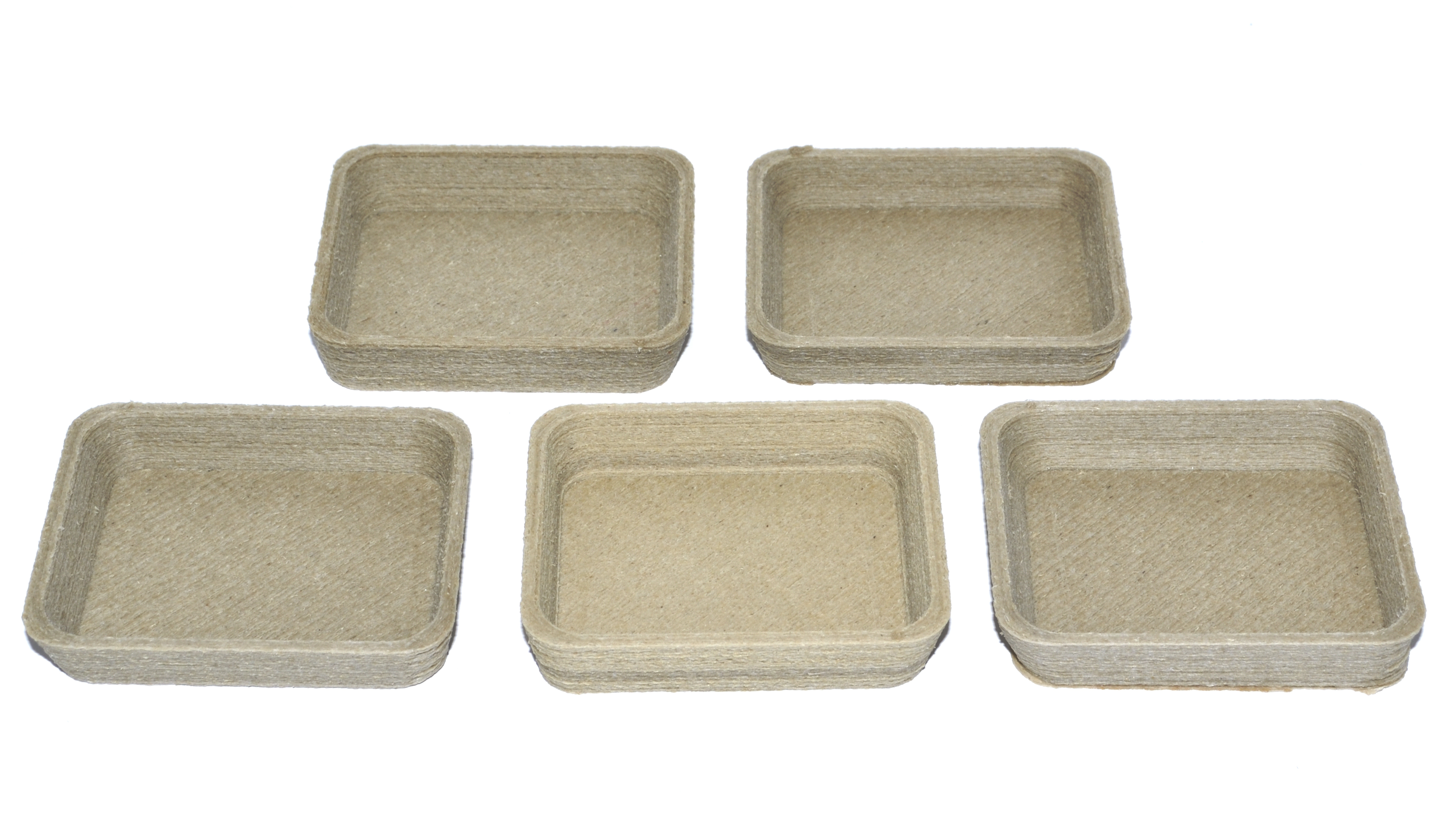 Trays made with 3D printing